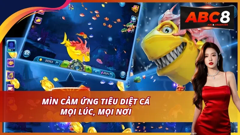 Mìn cảm ứng tiêu diệt cá mọi lúc, mọi nơi